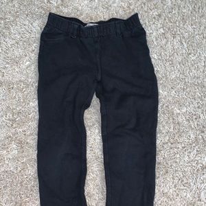 By black leggings for a little